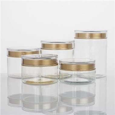 Nagy átmérőjű élelmiszeripari tiszta műanyag tégely